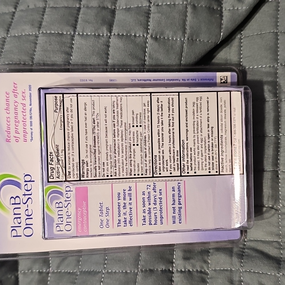 Emergency Contraceptive - Picture 3 of 4